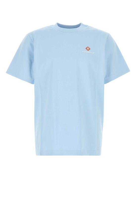 26FW 카사블랑카 탑 MAW26JTS00104 CORELOGO BLUE