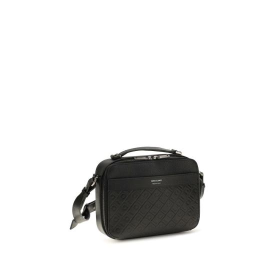 26FW 살바토레 페라가모 숄더백 FE794098001BB BLACK - SALVATORE FERRAGAMO