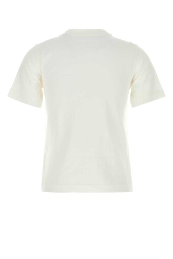 26FW 버버리 나이트 스탬프 코튼 티셔츠 8109817 B7078 WHITE - BURBERRY