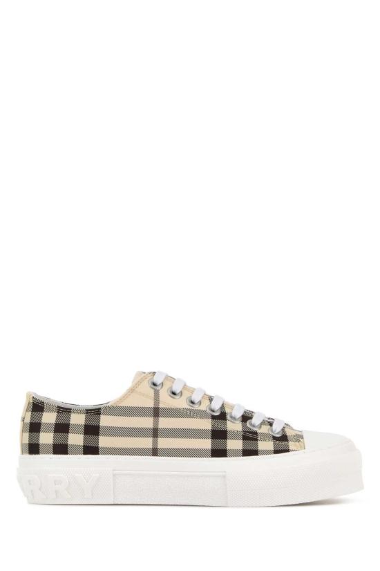 26SS 버버리 체크 스니커즈 8118636 B2529 BEIGE