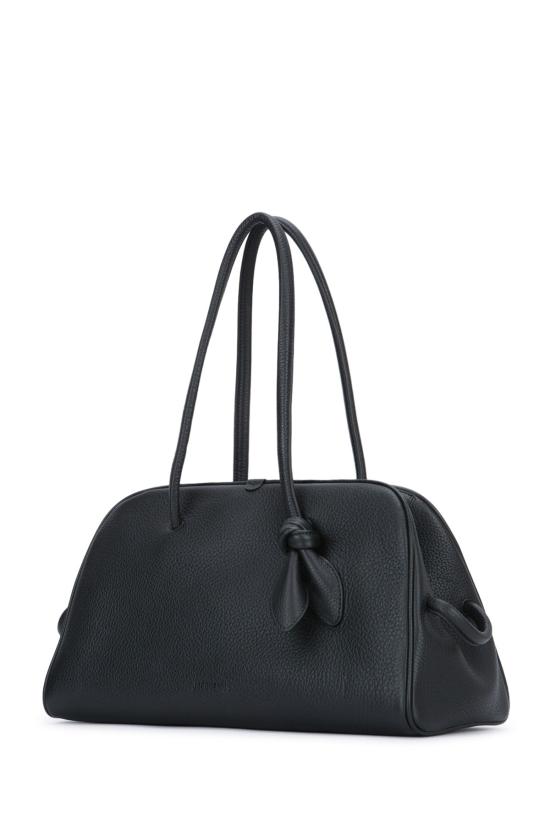 26FW 자크뮈스 투리스모 소프트 볼링백 BAU00417AC03A03 990 BLACK - JACQUEMUS