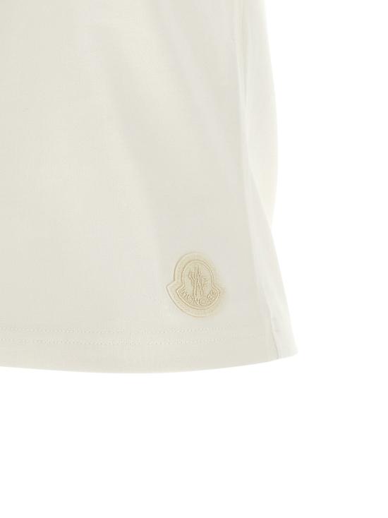 26FW 몽클레어 폴로 티셔츠 MO340506BM WHITE - MONCLER
