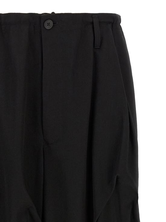 26FW 요지 야마모토 팬츠 YO340715BM BLACK - YOHJI YAMAMOTO