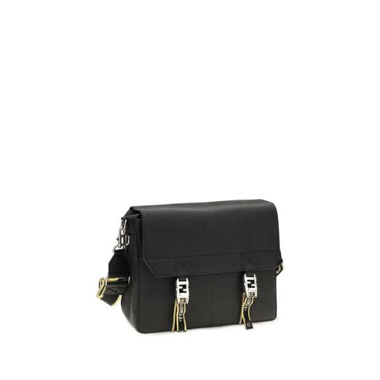 26FW 펜디 숄더백 FE7VA696B12GF0QA1BB BLACK - FENDI