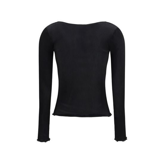 26FW 생로랑 블라우스 SA876789Y37SM1000BB BLACK - SAINT LAURENT