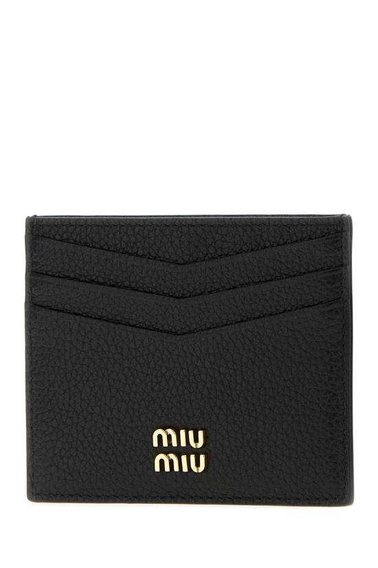 26FW 미우미우 나파 카드 지갑 5MC002ADT7 F0002 BLACK - MIU MIU