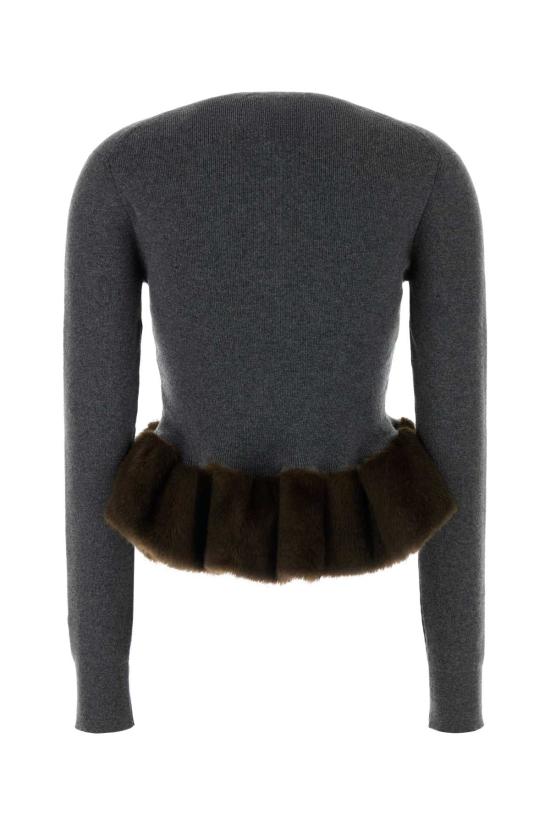 26FW 스텔라 맥카트니 가디건 6K12773S2673 1267 GRAY - STELLA MCCARTNEY