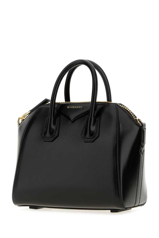 26FW 지방시 레더 미니 안티고나 토트백 BB5148B2AT 001 BLACK - GIVENCHY