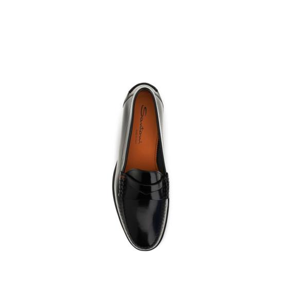 26FW 산토니 스니커즈 SAMCQU18955JI6SNOVN01BB BLACK - SANTONI