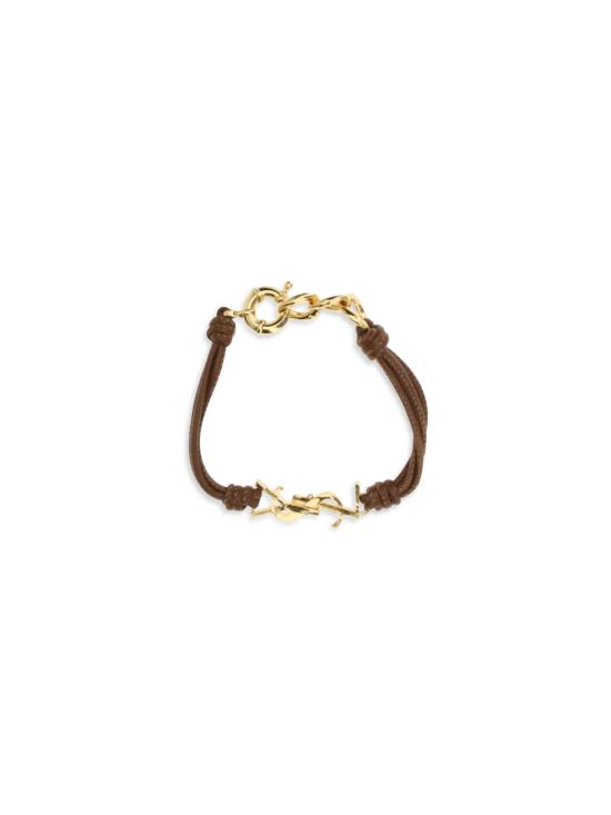 26SS 생로랑 팔찌 850567AAF9R 2955 BROWN - SAINT LAURENT