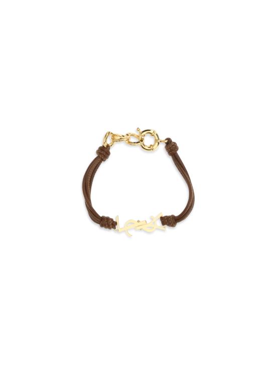 26SS 생로랑 팔찌 850567AAF9R 2955 BROWN