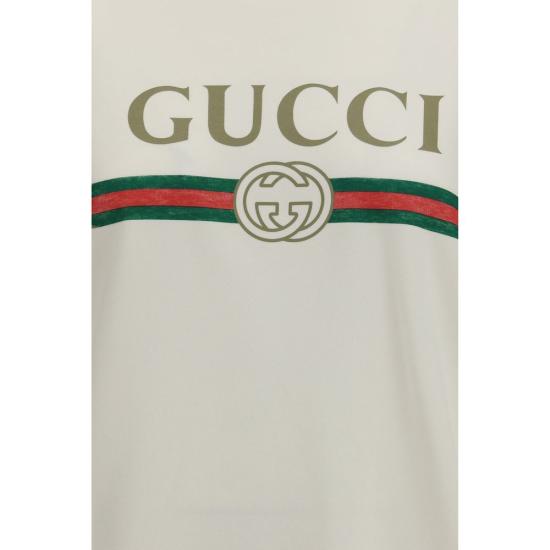 26FW 구찌 후드 티셔츠 GU865106XJHT89066BB WHITE - GUCCI
