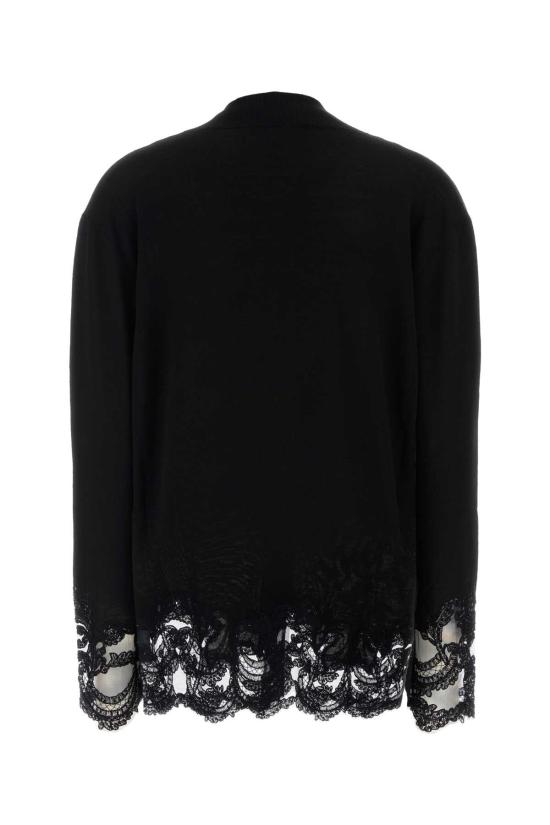 26FW 에르마노 설비노 니트웨어 D495N315APCTATLATL 95708 BLACK - ERMANNO SCERVINO