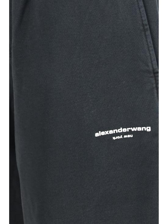 26FW 알렉산더 왕 트레이닝/조거 팬츠 UCC4264452 011 BLACK - ALEXANDER WANG