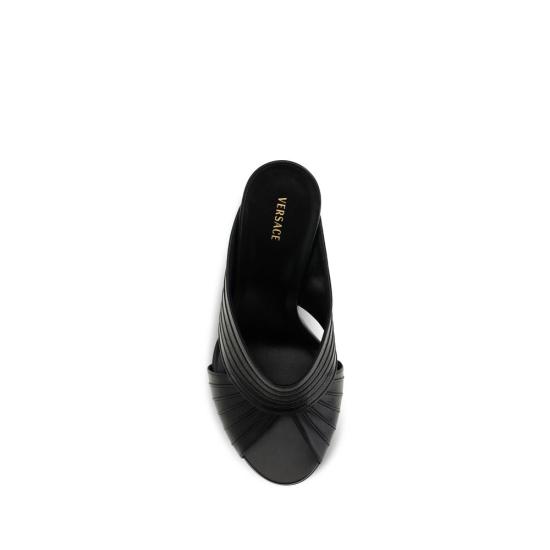 26FW 베르사체 힐/펌프스 VE10262571A176231B55JBB BLACK - VERSACE