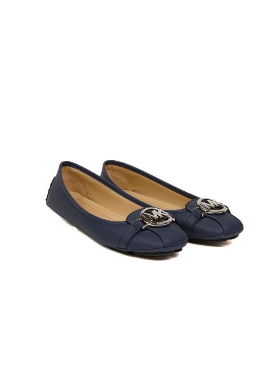  마이클 코어스 플랫 슈즈 MASTER 49F9FUFR3L NAVY Michael Kors - MICHAEL KORS