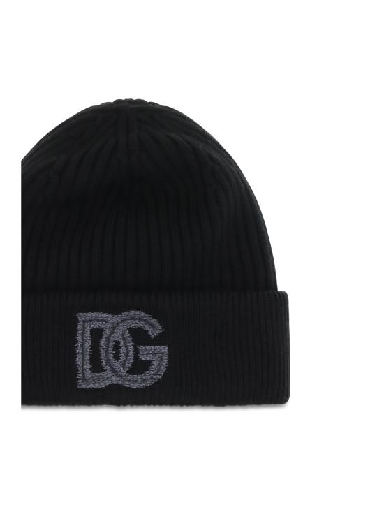 26FW 돌체앤가바나 비니 GX66KZJDVN6 N0000 BLACK - DOLCE & GABBANA