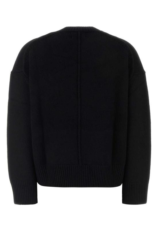 26FW 루루 드 세종 스웨터 PIALDS BLACK - LOULOU DE SAISON