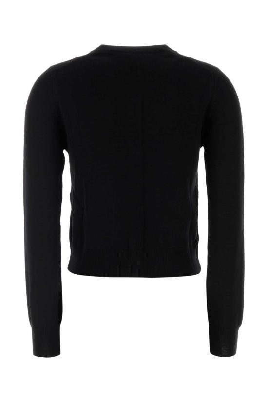 26FW 메종키츠네 베이비 폭스 메리노 레귤러 가디건 PW00502KT1181 P199 BLACK - MAISON KITSUNE