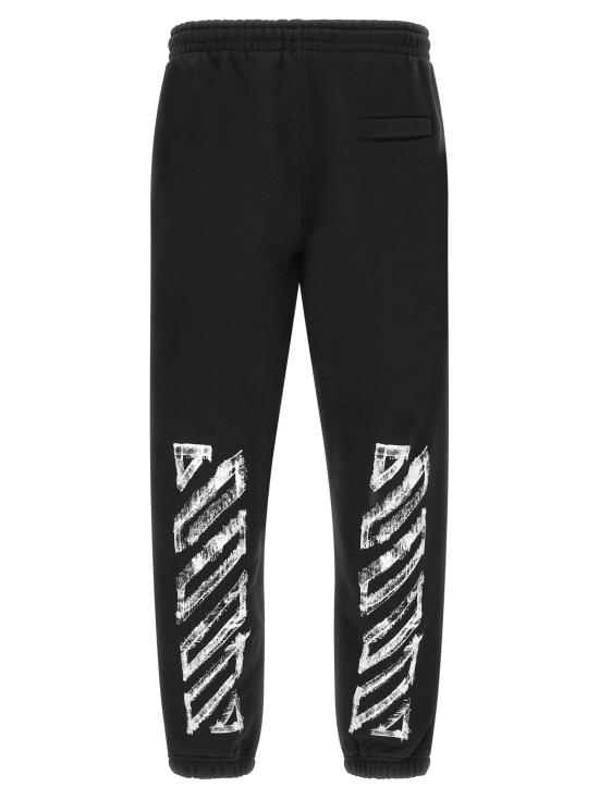 26FW 오프화이트 트레이닝/조거 팬츠 OF339718BM BLACK - OFF WHITE