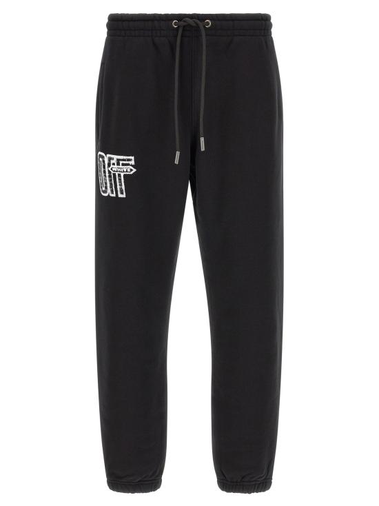 26FW 오프화이트 트레이닝/조거 팬츠 OF339718BM BLACK