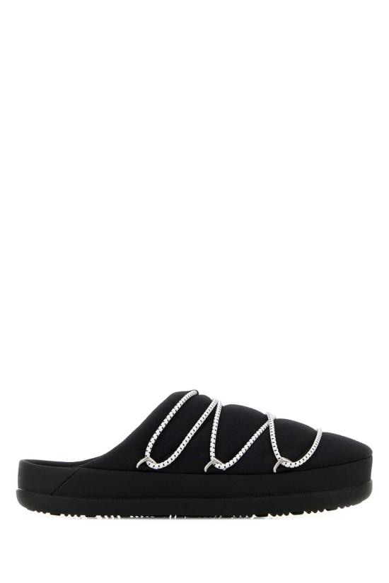 26FW 문부츠 뮬/슬리퍼 2410020 N001 BLACK