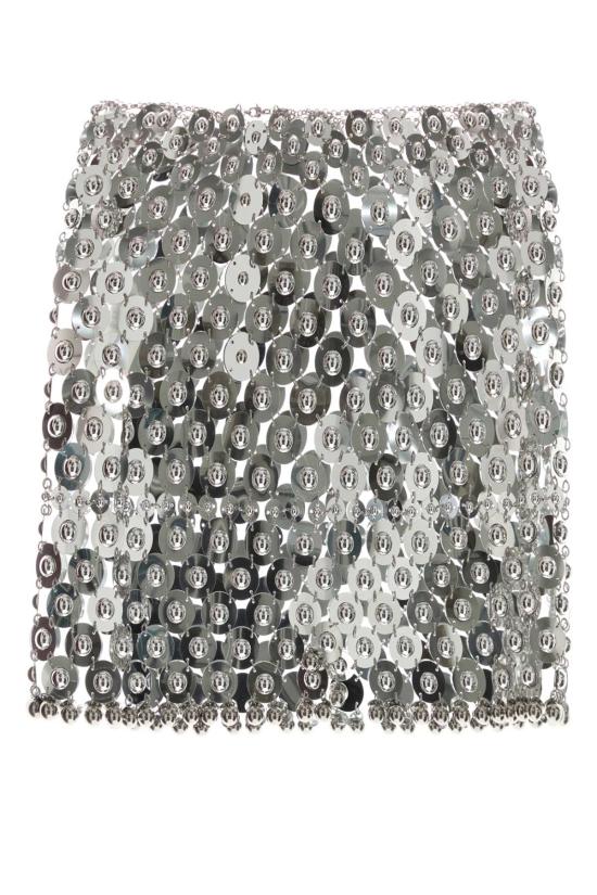 26FW 파코라반 스커트 26AIJU214PS0129 P040 SILVER