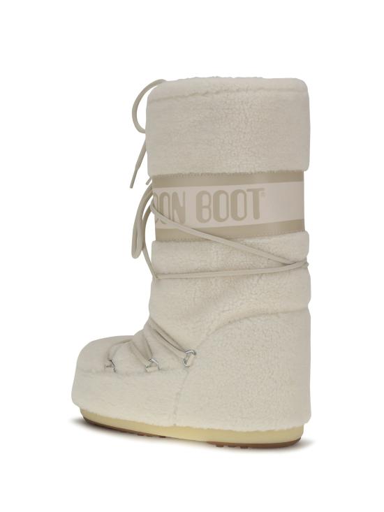 26FW 문부츠 아이콘 플리스 부츠 80D1403080 H017 WHITE - MOON BOOT