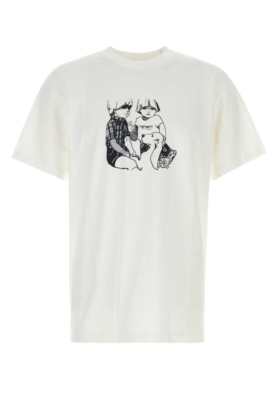 26FW 칼하트 WIP 탑 I037249 02XX WHITE