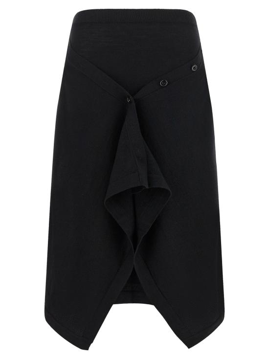 26FW 르메르 스커트 LE339794BM BLACK