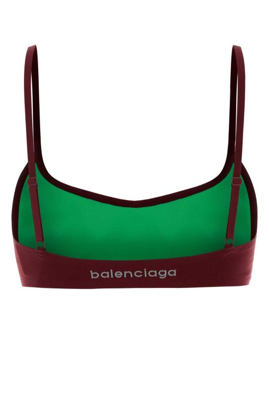 26FW 발렌시아가 테크웨어 브라 탑 테크웨어 브라 탑 A0023ZTUVN7 8104 BURGUNDY - BALENCIAGA