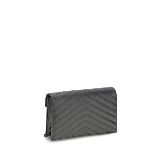 26FW 생로랑 지갑 SA857605BOW081000BB BLACK - SAINT LAURENT