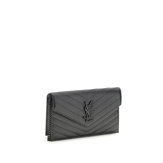 26FW 생로랑 지갑 SA857605BOW081000BB BLACK - SAINT LAURENT