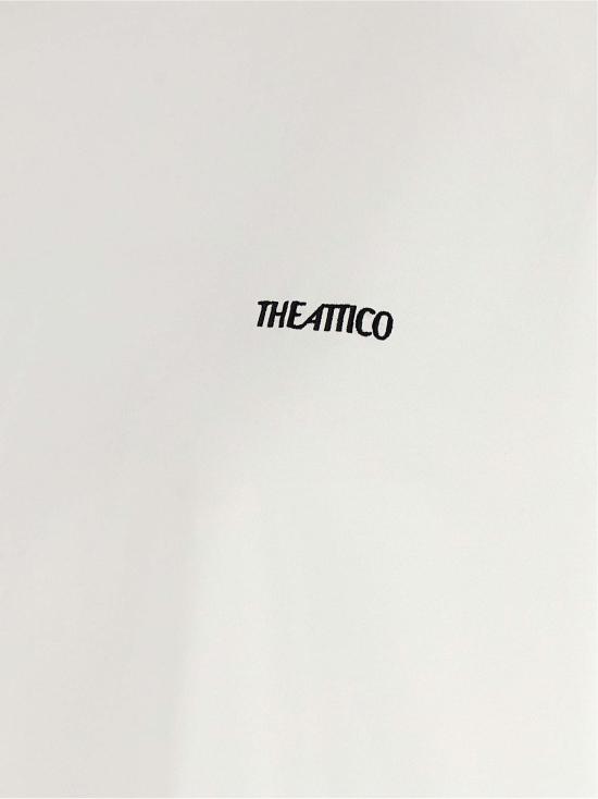 26FW 디 아티코 폴로 티셔츠 TH337670BM WHITE - THE ATTICO
