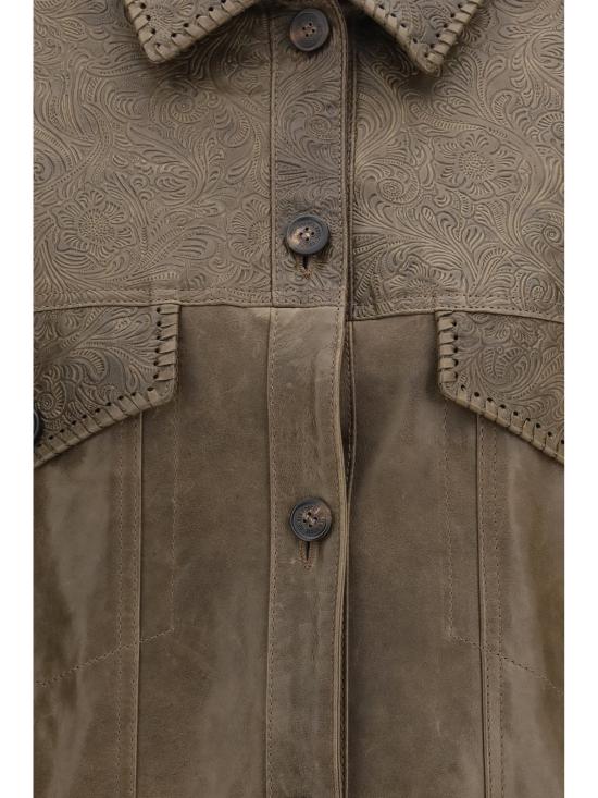 26FW 골든구스 자켓 GWP02789P002667G 36110 GREEN - GOLDEN GOOSE