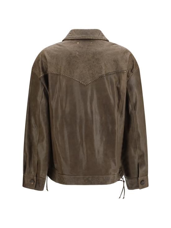 26FW 골든구스 자켓 GWP02789P002667G 36110 GREEN - GOLDEN GOOSE