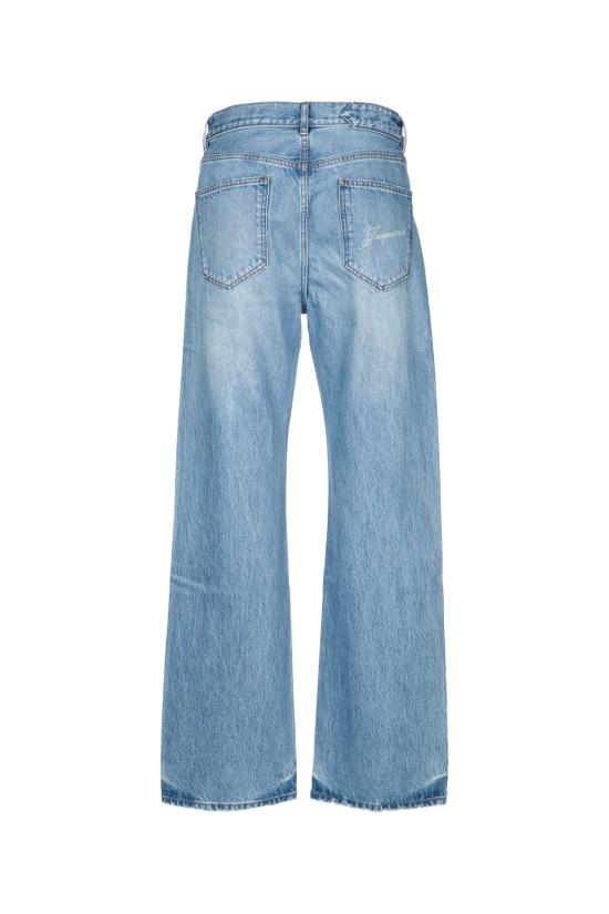 26FW 자크뮈스 스트레이트 데님 팬츠 PAM00028AD00038 33C BLUE - JACQUEMUS
