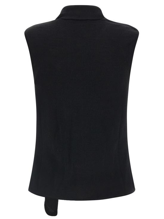26FW 르메르 베스트 LE339682BM BLACK - LEMAIRE