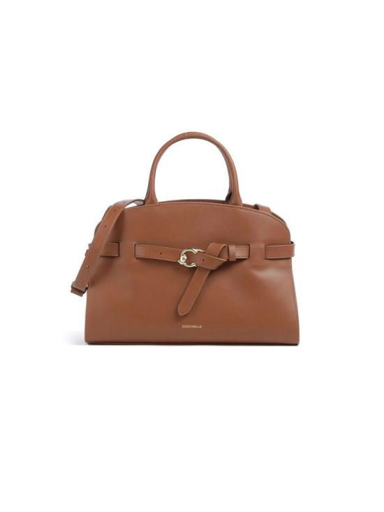 26FW 코치넬리 토트백 E1 TLA 18 04 01 W11 ONESIZE Coccinelle BROWN - COCCINELLE