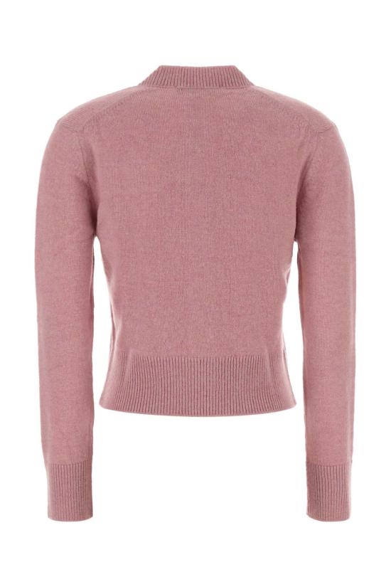 26FW 메종키츠네 베이비 폭스 램스울 피티드 가디건 PW00506KT1006 P623 PINK - MAISON KITSUNE