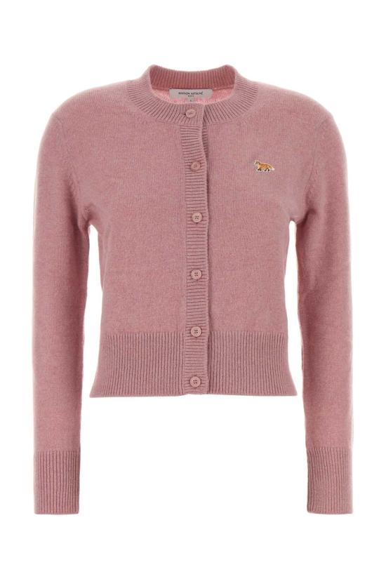 26FW 메종키츠네 베이비 폭스 램스울 피티드 가디건 PW00506KT1006 P623 PINK
