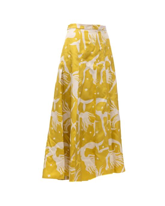  발렌티노 가라바니 스커트 TB3RA5M556L YELLOW - VALENTINO GARAVANI