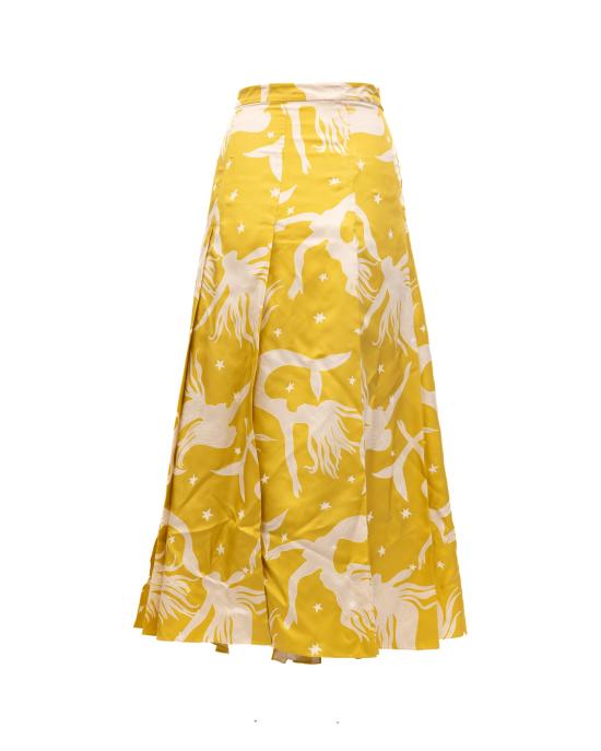  발렌티노 가라바니 스커트 TB3RA5M556L YELLOW