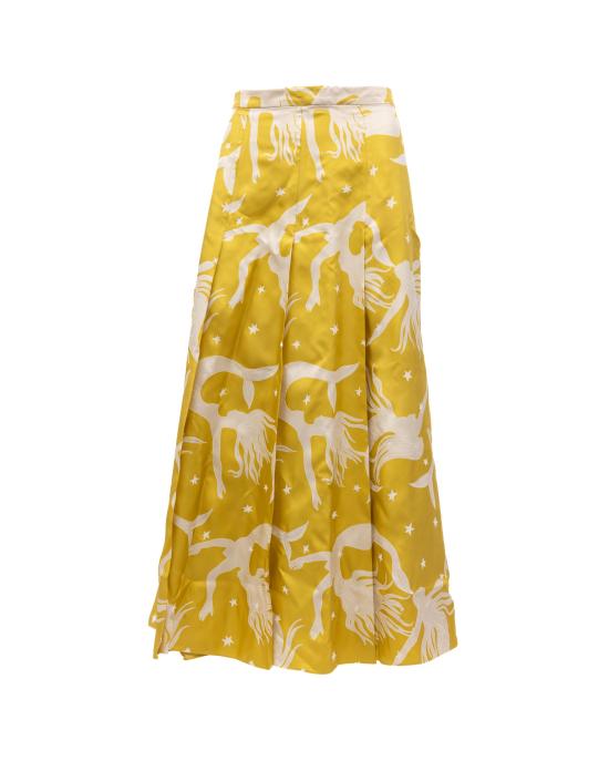  발렌티노 가라바니 스커트 TB3RA5M556L YELLOW - VALENTINO GARAVANI