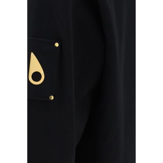 26FW 무스너클 후드 티셔츠 MOM35MS674G292BB BLACK - MOOSE KNUCKLES