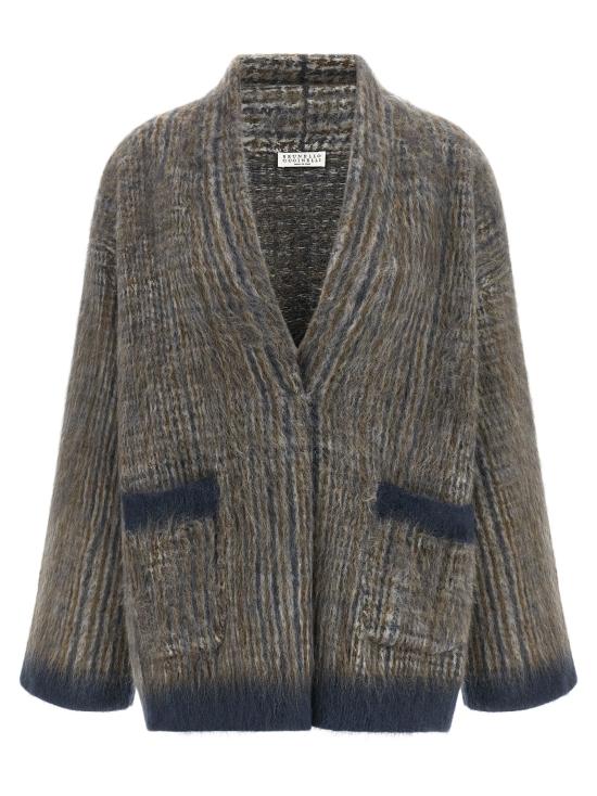 26FW 브루넬로 쿠치넬리 가디건 BR340233BM GRAY - BRUNELLO CUCINELLI
