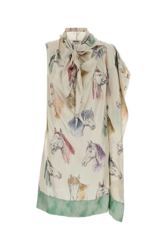 26FW 모스키노 원피스 262D04105452 2004 BEIGE