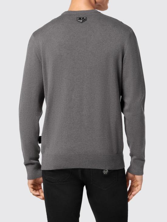 26SS 필립 플레인 스웨터 LADCMKO1516PKN002N 10 Grey - PHILIPP PLEIN