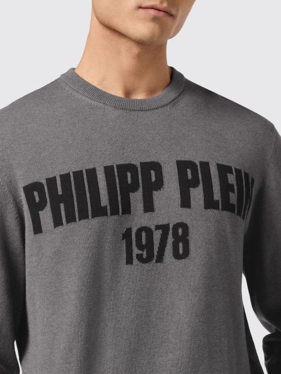 26SS 필립 플레인 스웨터 LADCMKO1516PKN002N 10 Grey - PHILIPP PLEIN