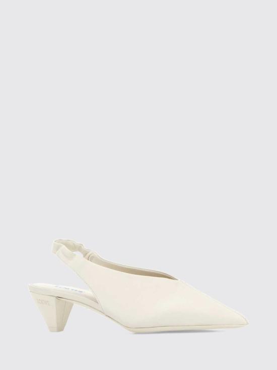 26FW 로에베 오리가미 큐빅 램스킨 슬링백 L815S01XA9 White - LOEWE